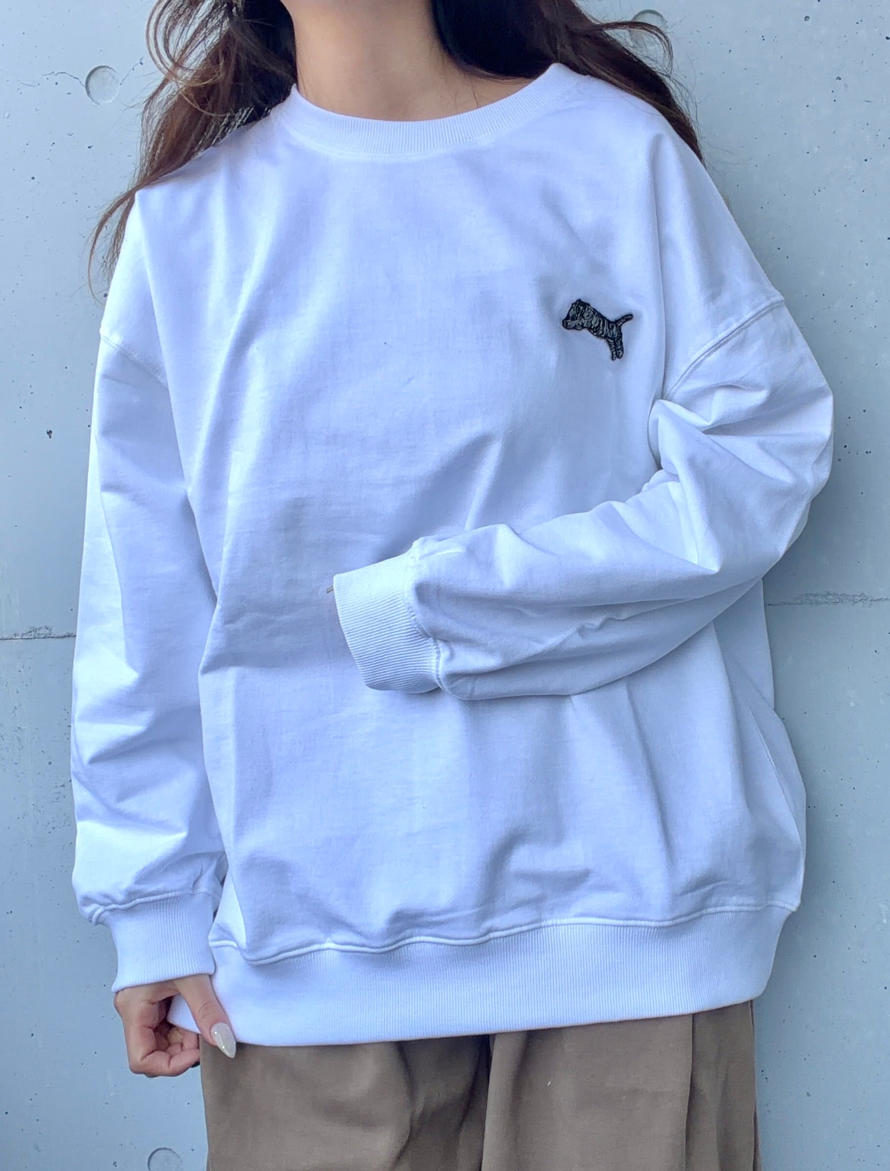 店舗で即完売⁉【TRANOI.】【TORAワッペンシリーズ】スウェット
