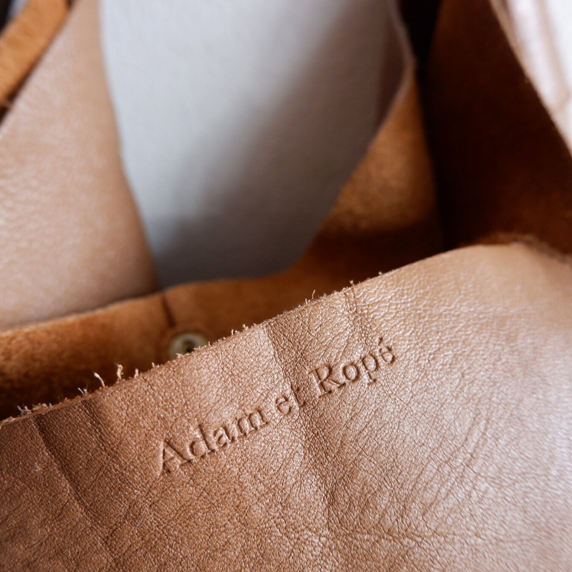 アダムエロペ 本革 レザー ワンショルダーバッグ トートバッグ  