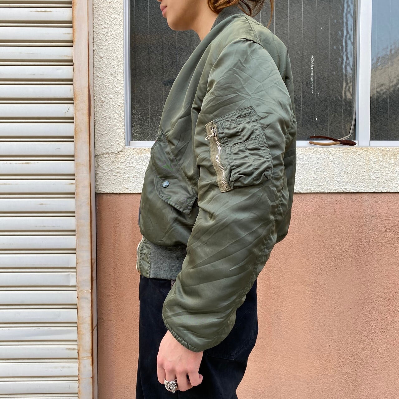 77年納品 70年代 ビンテージ USAF 米軍実品 L-2B ミリタリー フライト 