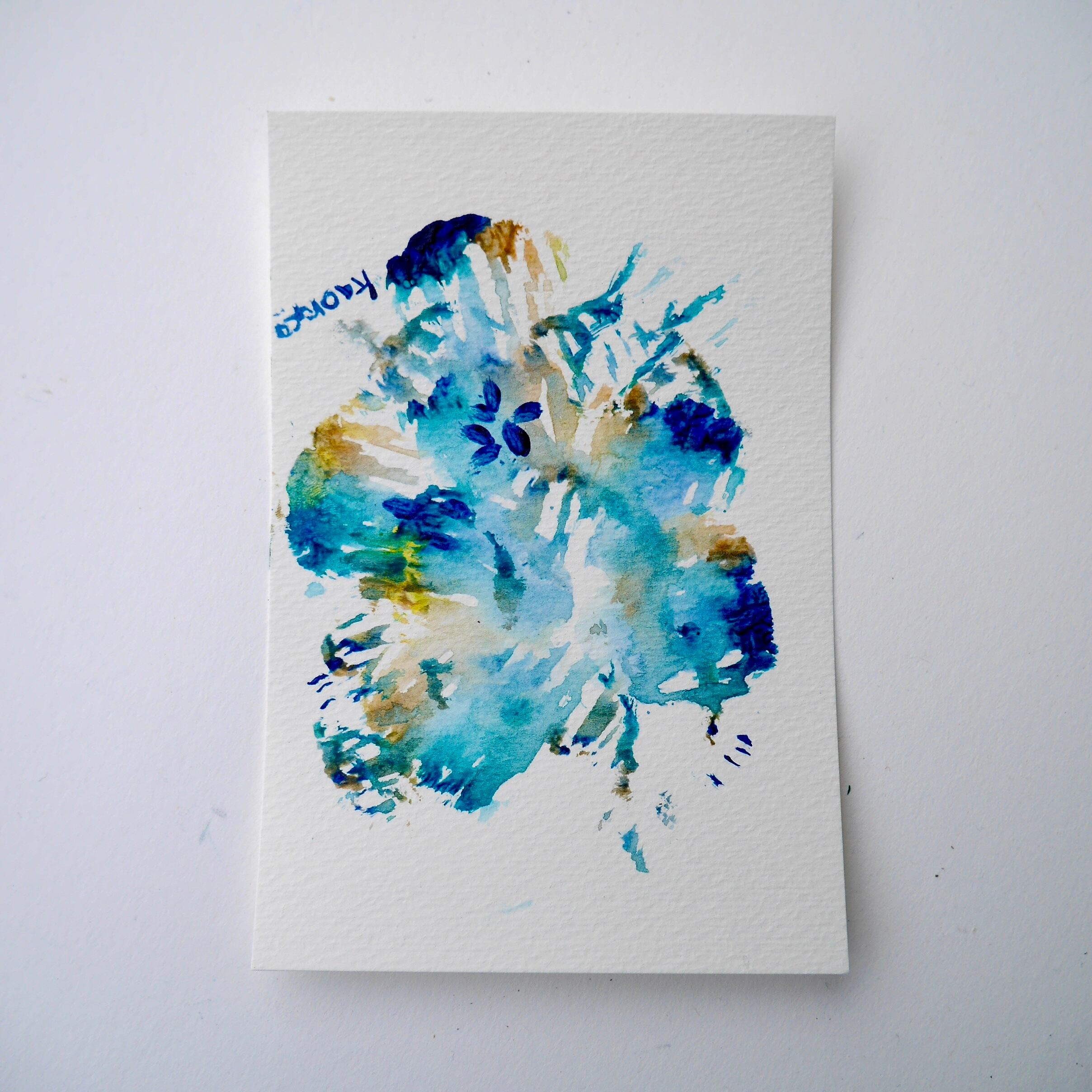 定期便】モダンアート 抽象画 3ヶ月に1回お届け ポストカードの定期便