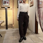 ASEEDONCLOUD/アシードンクラウド Handwerker/ HW easy trousers/イージートラウザーズ black #221511