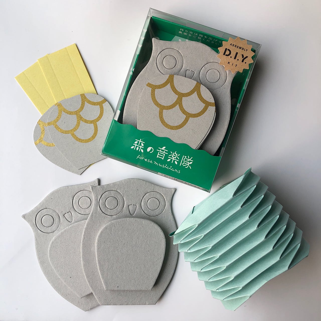 森の音楽隊 / 森のふくろう(Forest Musicians/Gmaj) | papernica