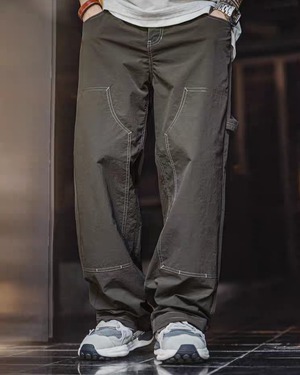 Casual Double Knee Pants  K0270