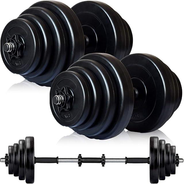 Wout 新品 バーベル 60kg セット ホームジム トレーニング (バーベル