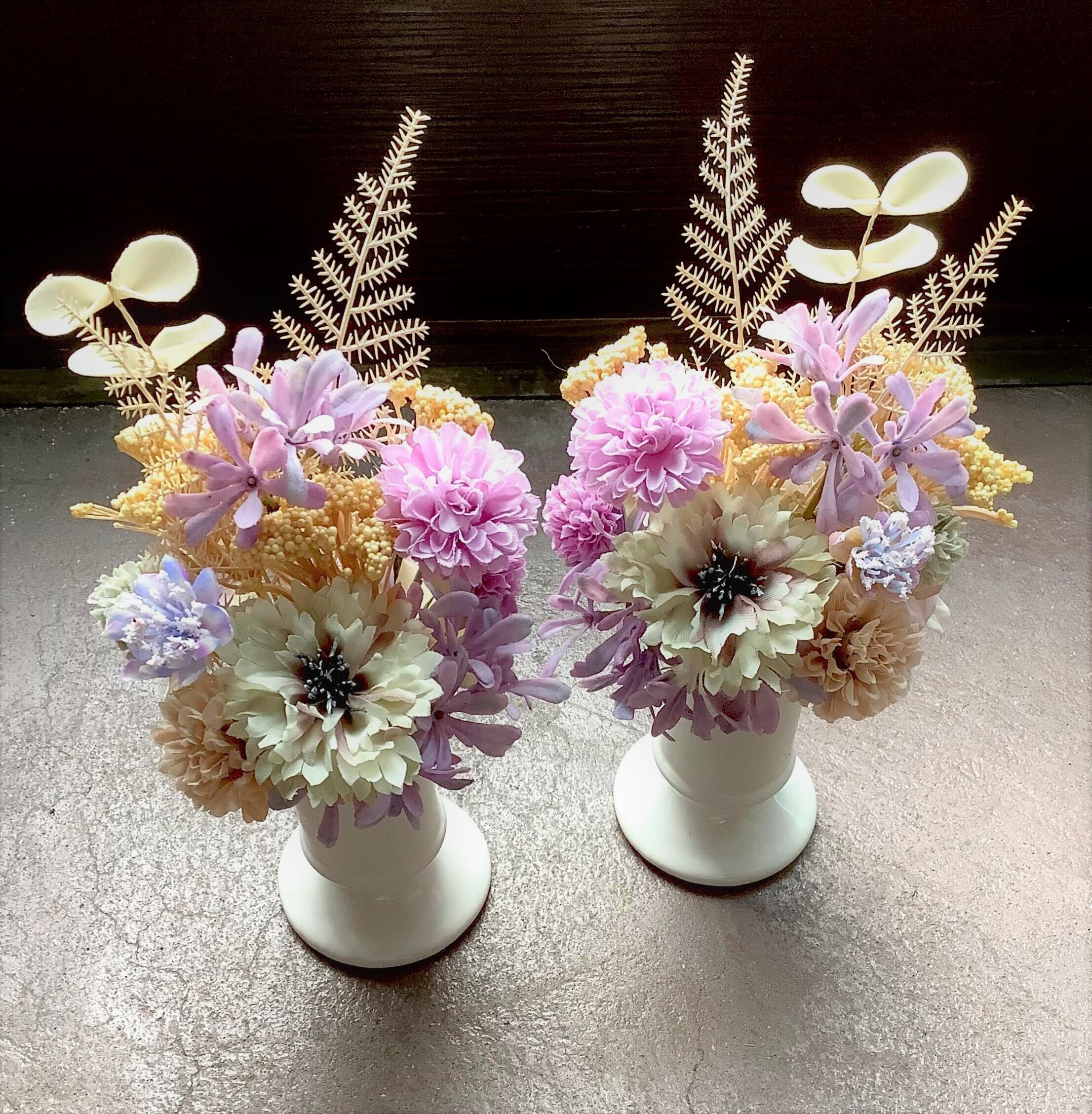 期間限定お試し価格】 フラワーデコレーションハセガワ造花 仏花 盆花 仏壇 お墓 お供え花 供花 白ゆり armenia.md
