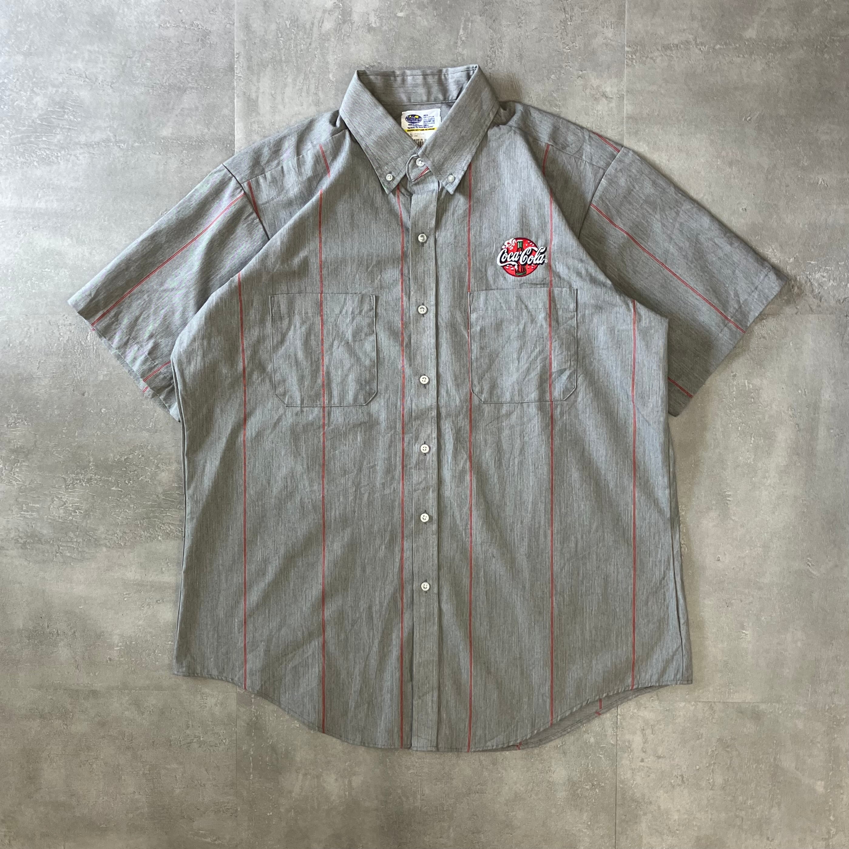 Coca-Cola コカコーラ ワークシャツ 刺繍 XL No.2937