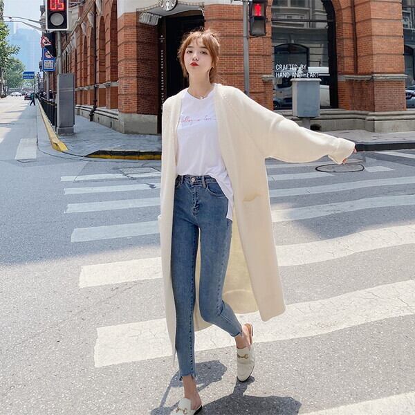 秋冬新作 レディース ガウン カーディガン ニットガウン ロングニットガウン ニットカーディガン レディース ニットカーディガン 秋冬 ニット カーディガン ロング 超ロングカーディガン カーディガン 長袖 カーディガン ポケット付き 体型カバー レディース ゆったり