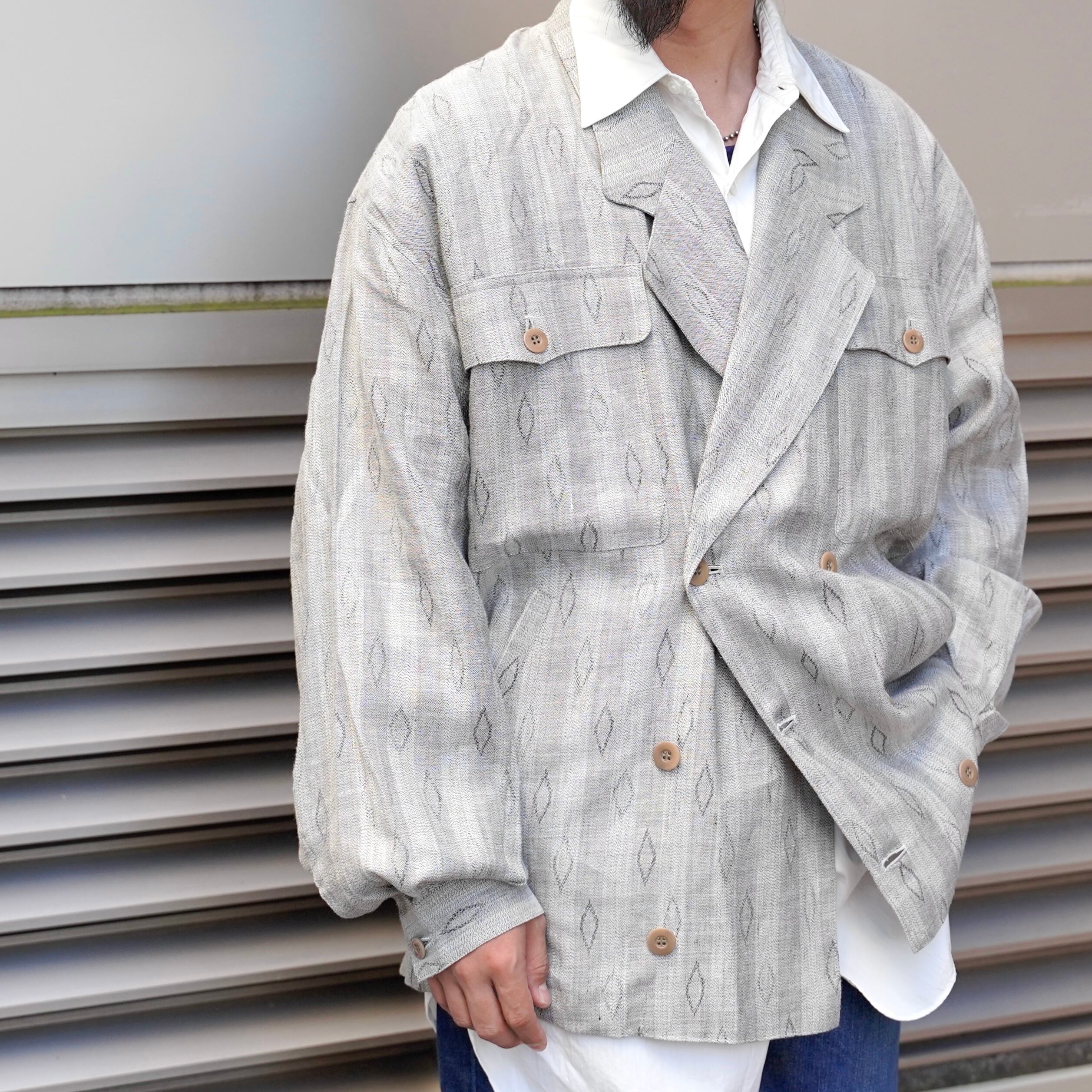 Dead stock 80's Linea Fresca Linen jacket made in JAPAN | LIOT