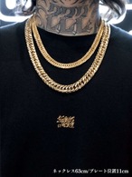 12oz LIMITED TOKYO GANG STYLE PLATE SWEATER（GOLD）