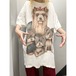 90's "犬" ロングTシャツ
