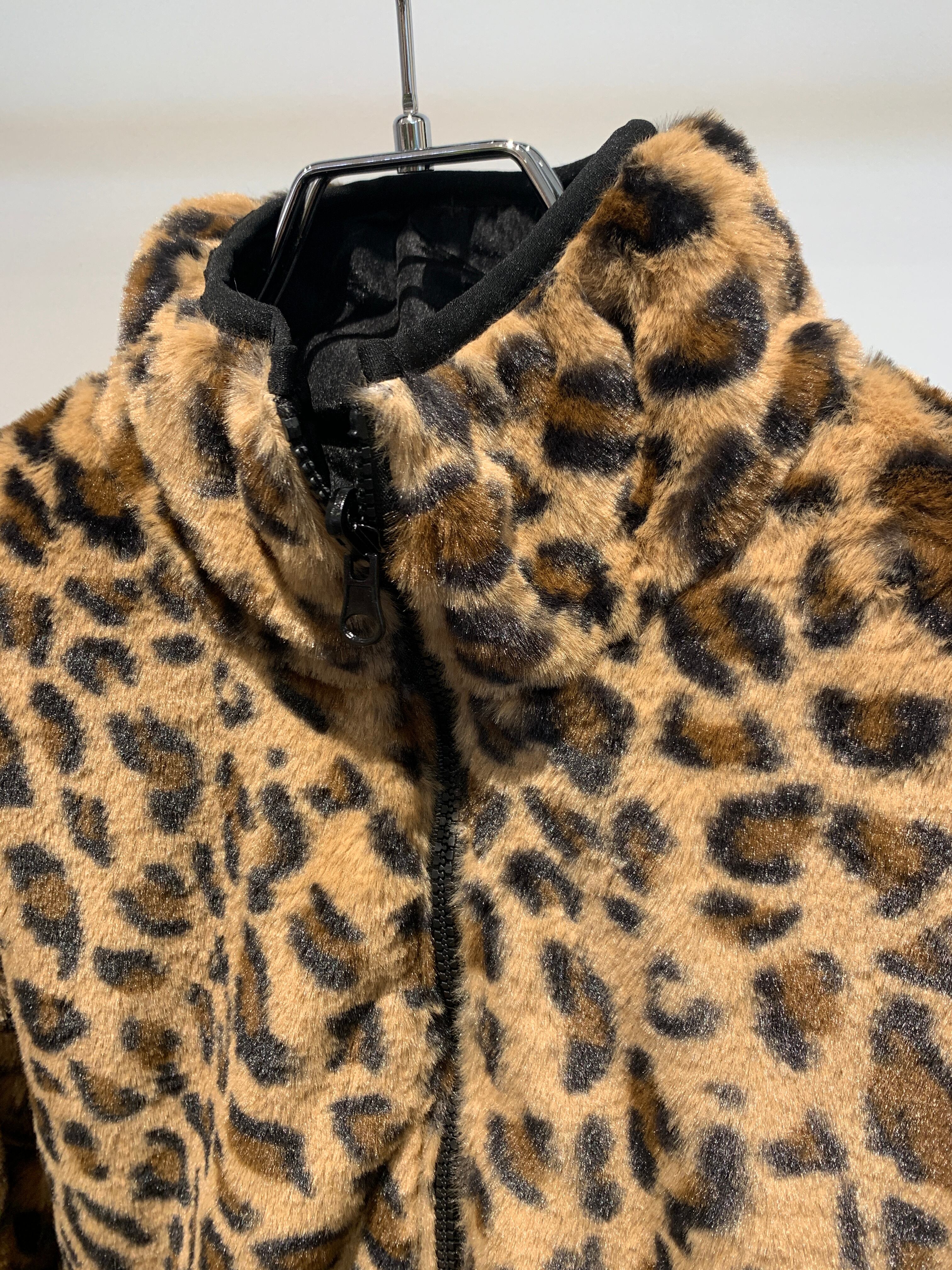 leopard reversible blouson