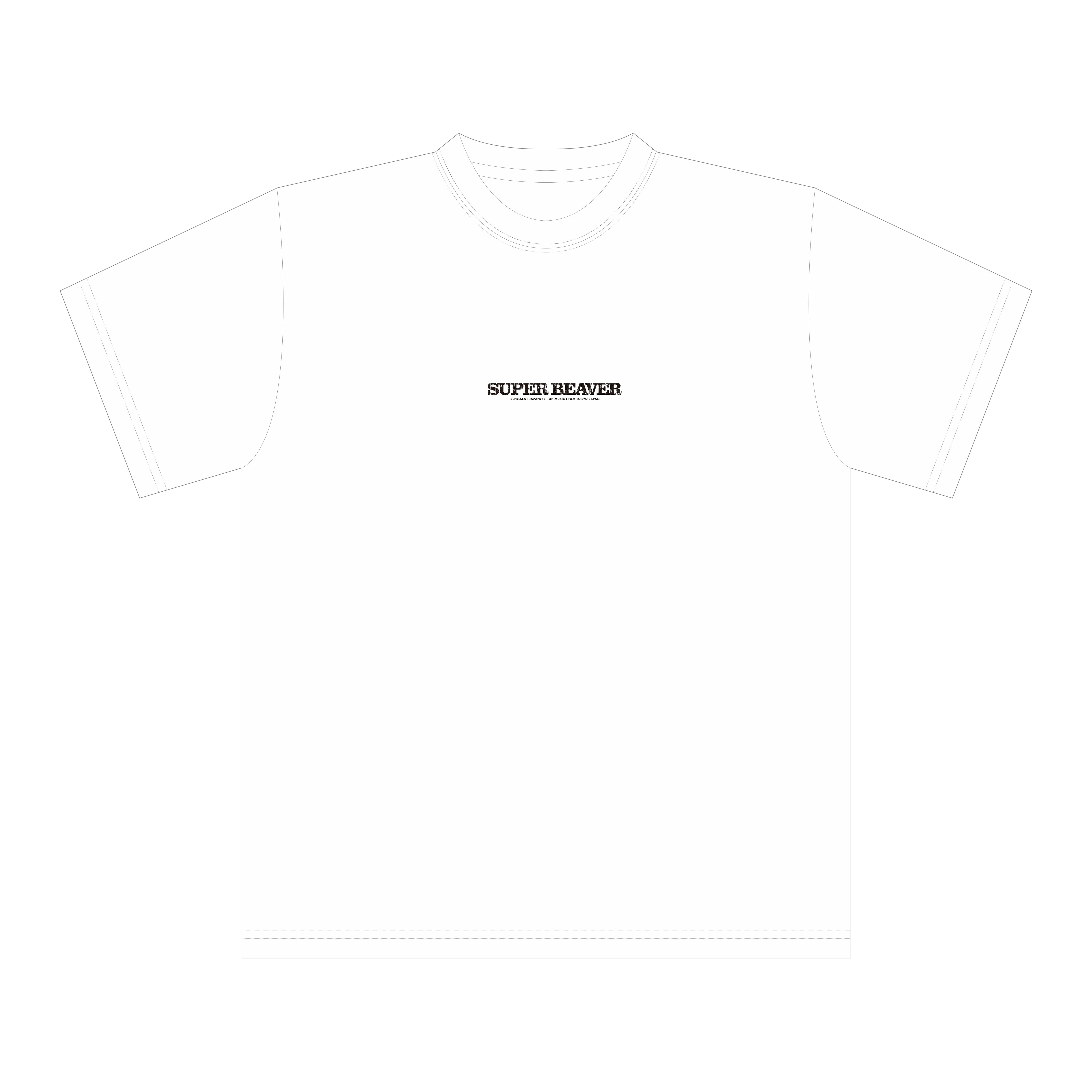 20th ANNIV ロゴTシャツ | SUPER BEAVER OFFICIAL WEBSTORE