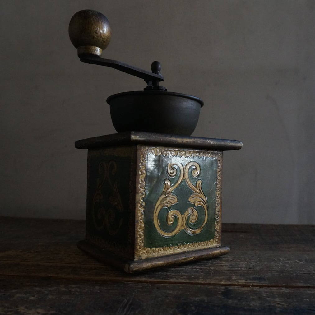 古いイタリアのコーヒーミル | Konishi Koffee web shop