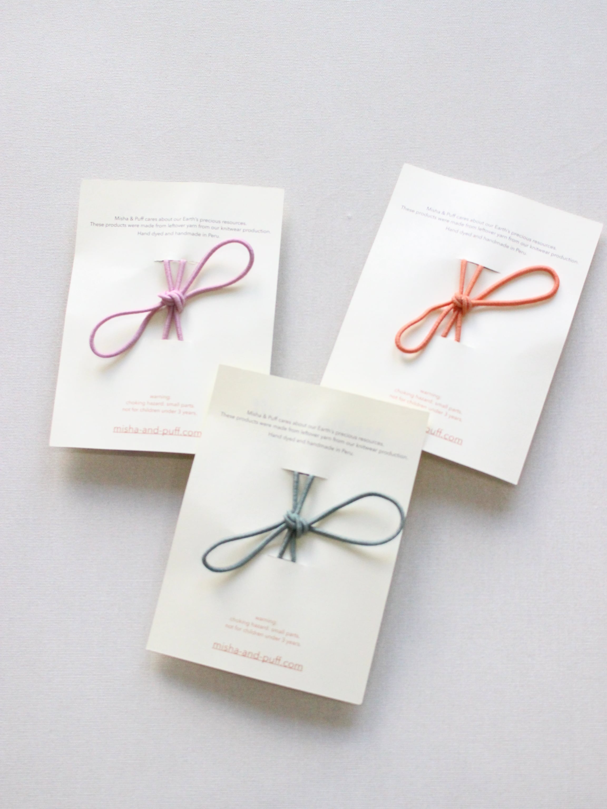 Misha & Puff Popcorn Bow Elastic Gamberetto | RESONASON