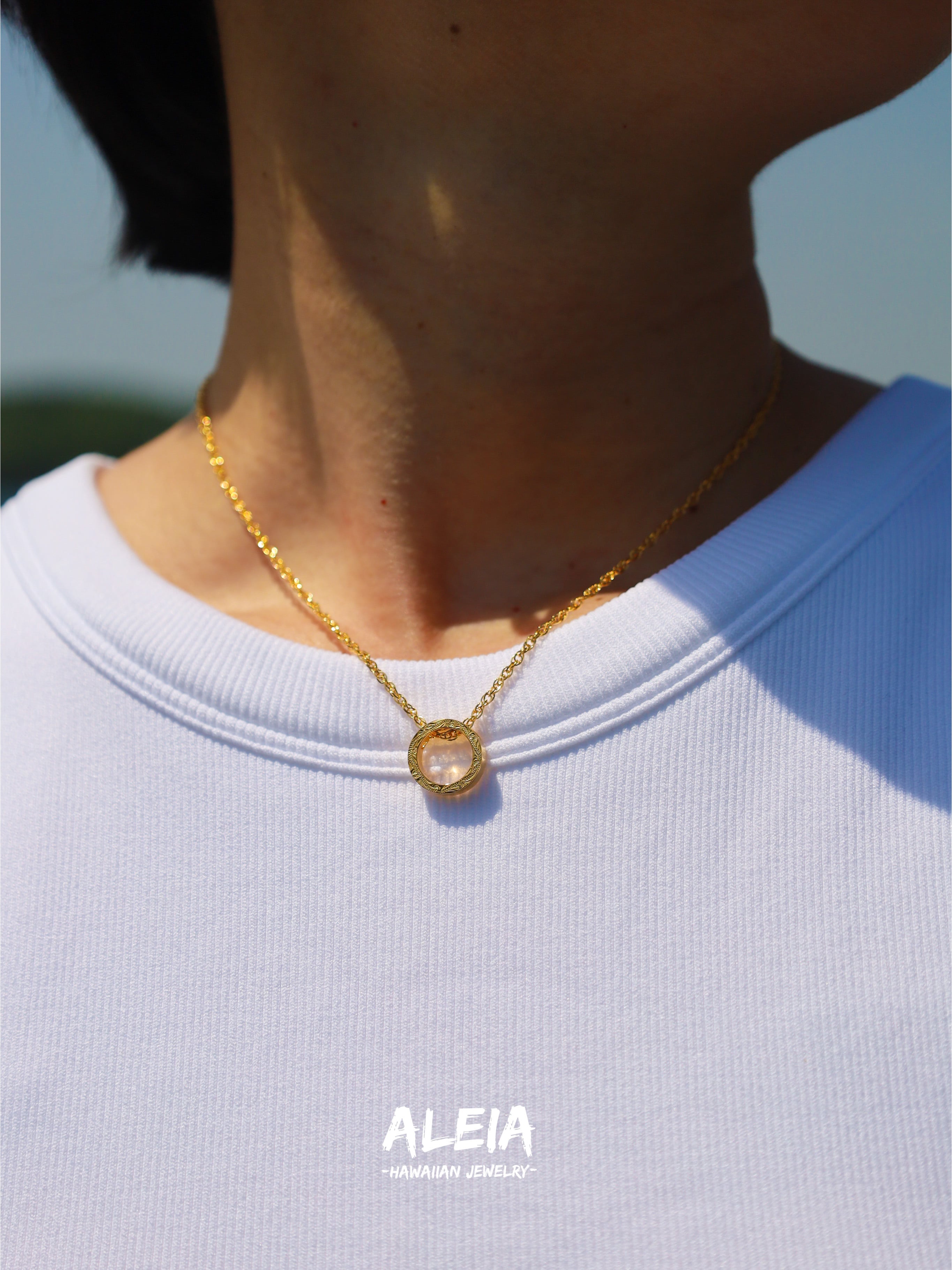 ALEIA☆ハワジュ☆アクアマリン×イエローゴールド☆ノン ALEIA☆ハワジュ☆アクアマリン×イエローゴールド☆ノン