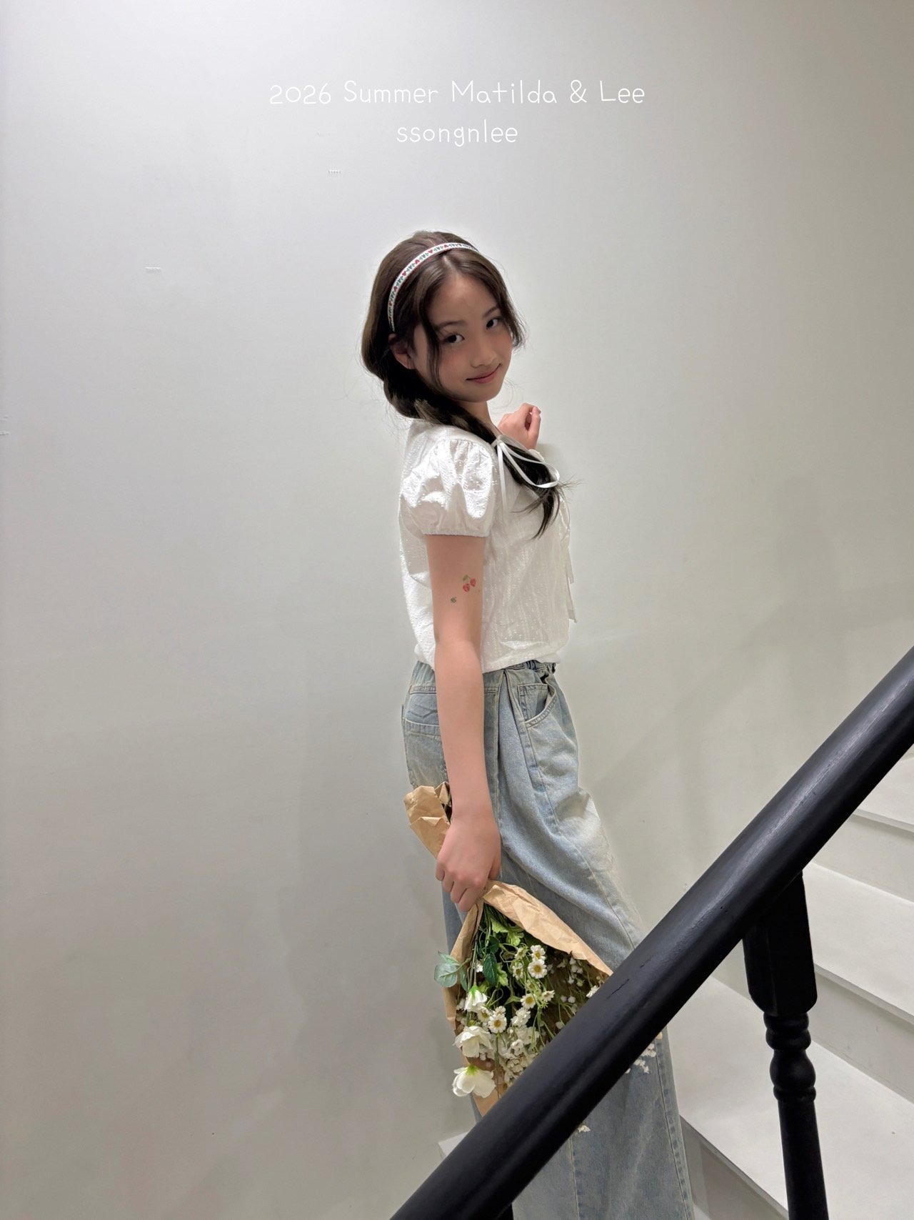 [Matilda&Lee] Puff Blouse Cardigan / [마틸다앤리] 퍼프블라우스가디건