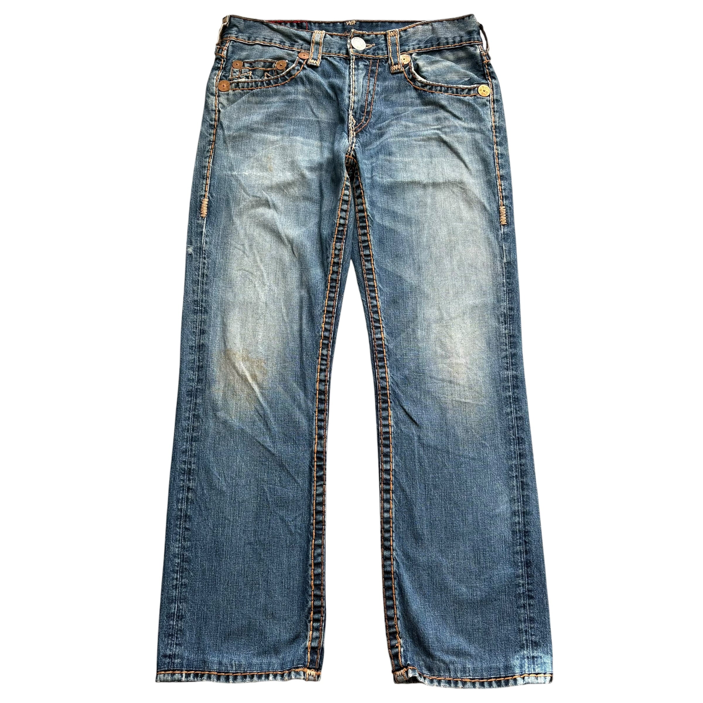 Levi's 501 デニムパンツ 80年代 黒カンヌキ ダメージデニム 内股