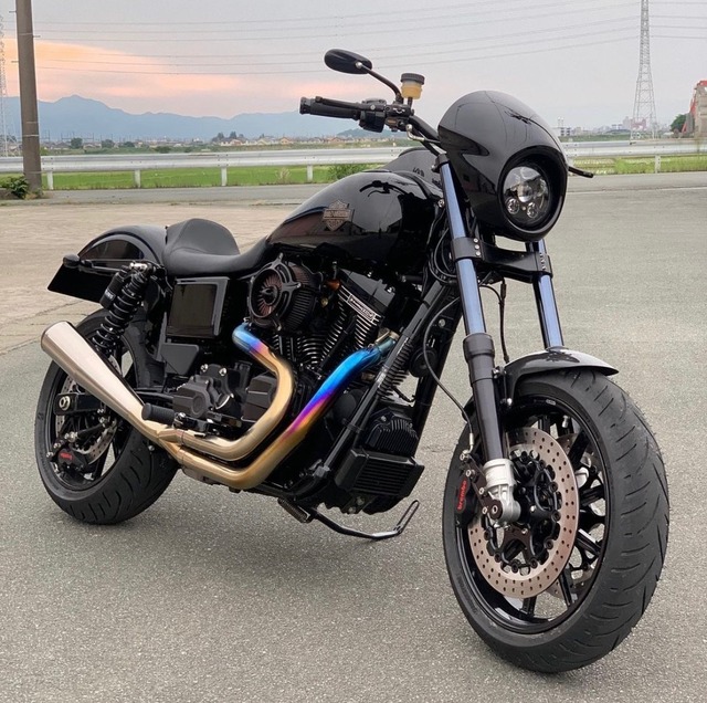 ハーレー2019FLDEデラックス フロントフォーク 1995年式XLH883 