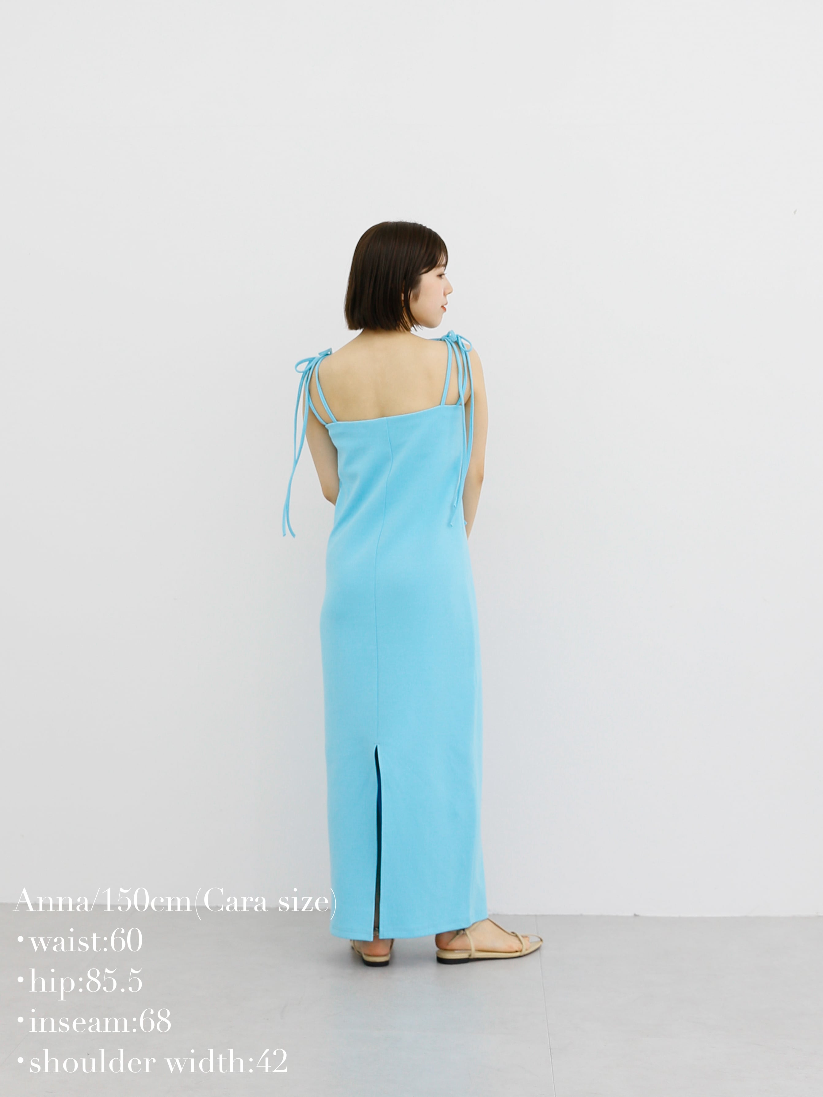 cup-in ribbon camisole onepiece | Katrin TOKYO