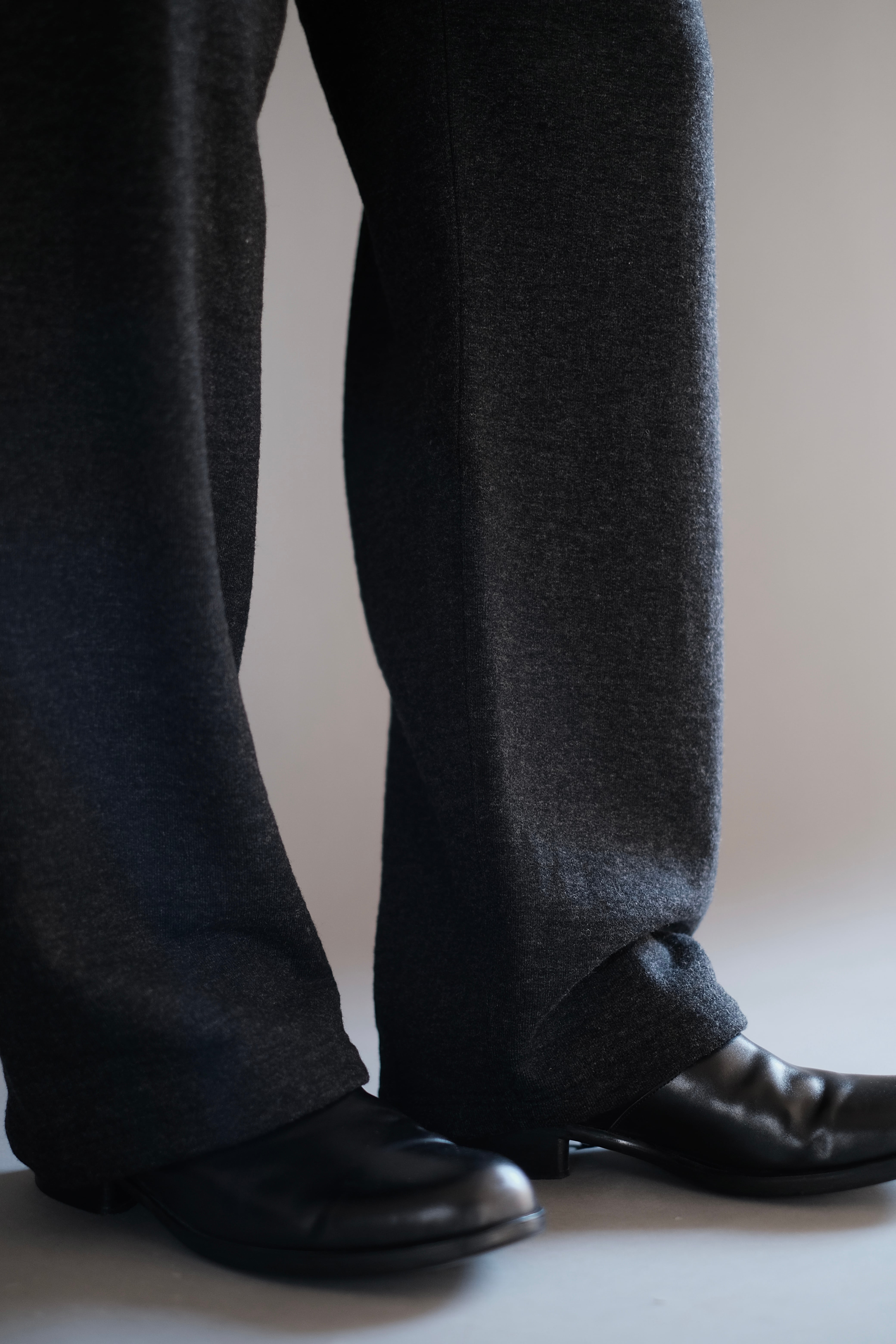 slopeslow wool french terry ウールフレンチテリー スロープスロー Slopeslow ウール フレンチテリー タートル モック