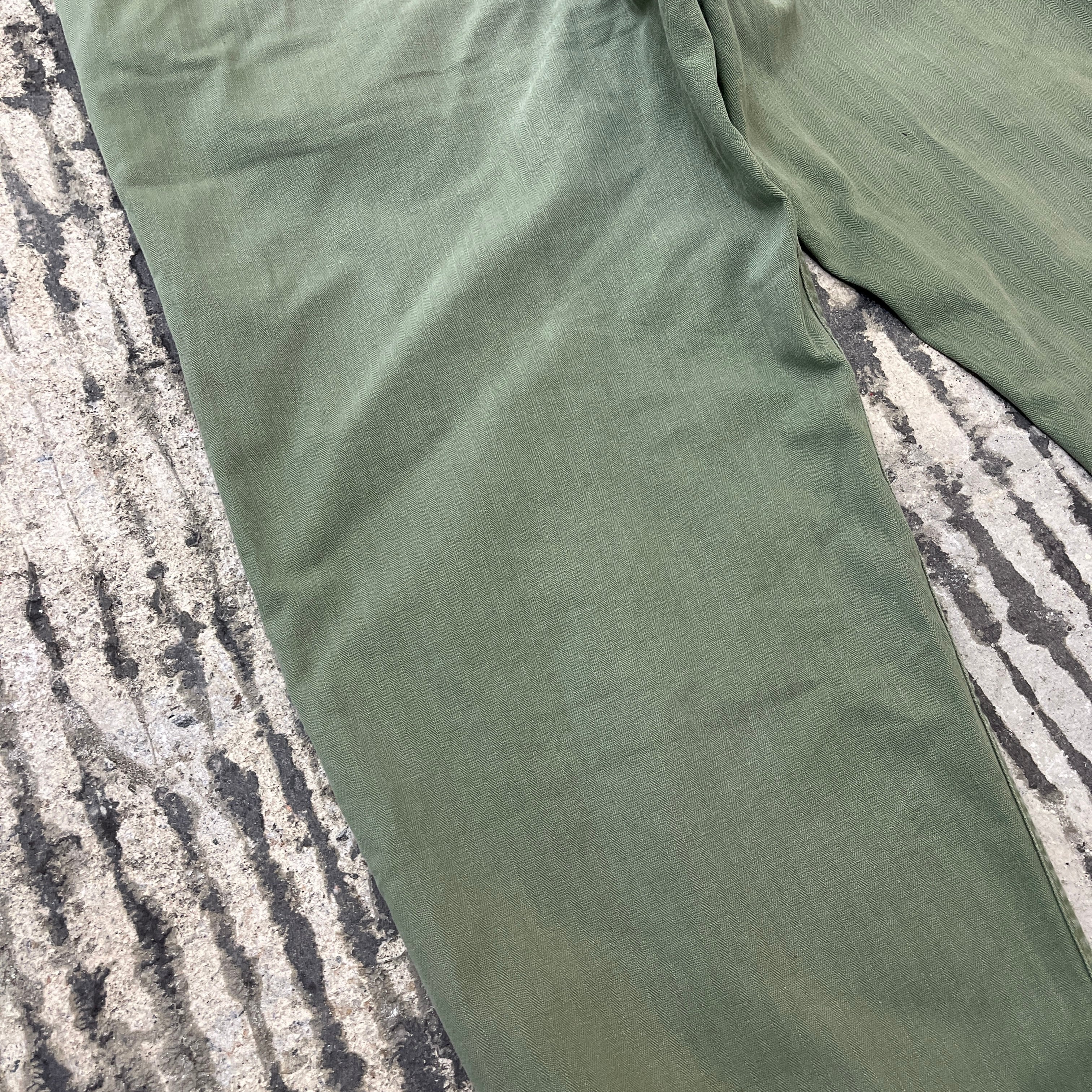 40s US ARMY M-42 HBT Pants 40年代 アメリカ軍 M-42 ヘリンボーン