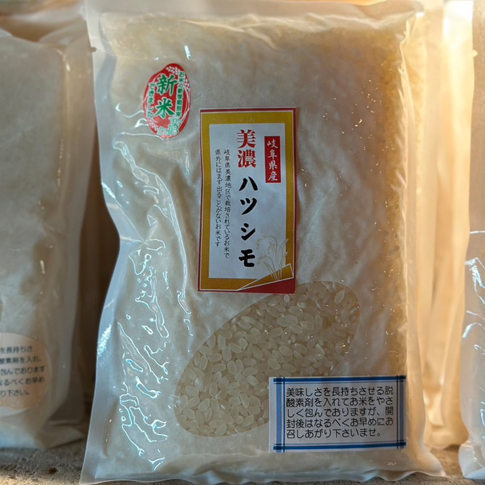 【新米】岐阜県「美濃 ハツシモ」1kg