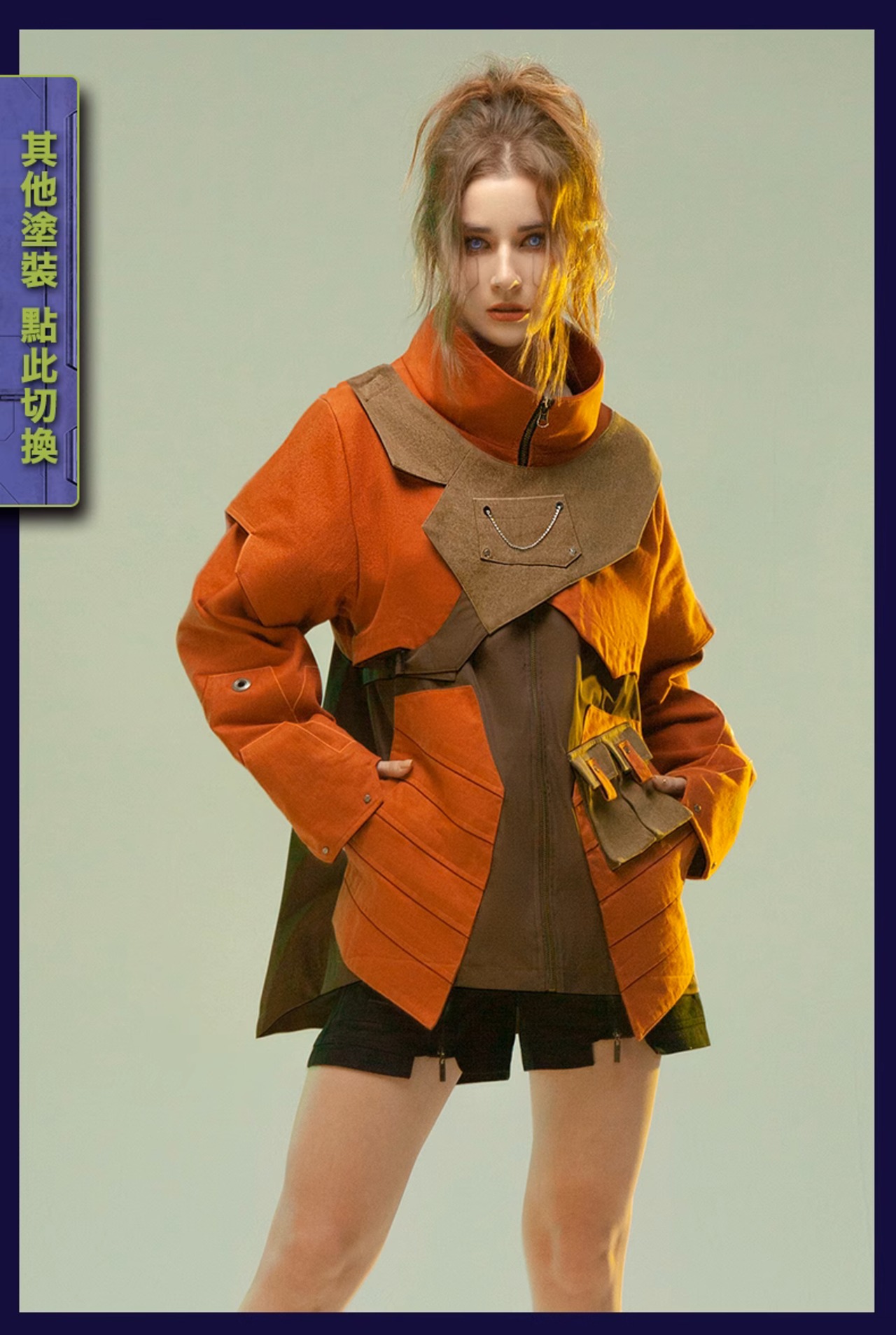 不作悪 サイバーパンクマルチポケットエクスプローラージャケット