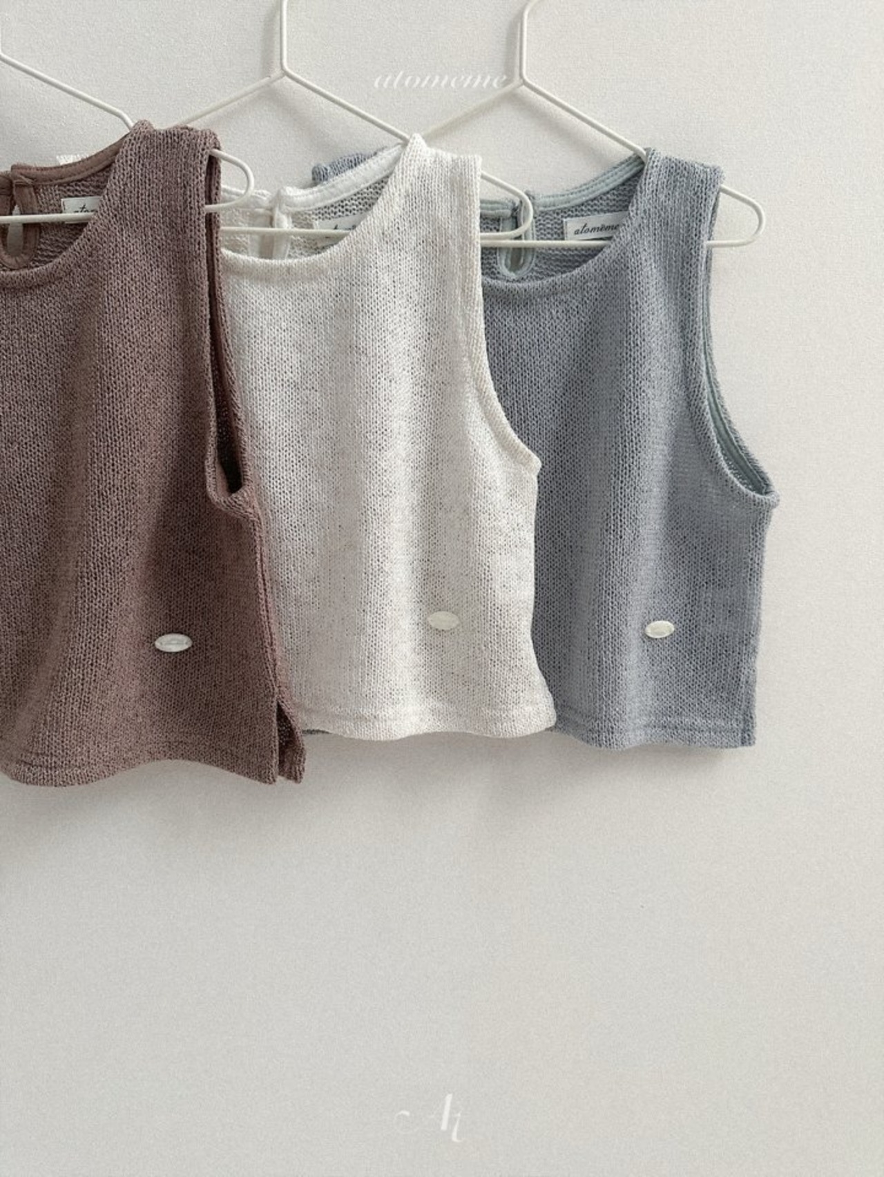 atomeme 26/SS Mini Knit Vest