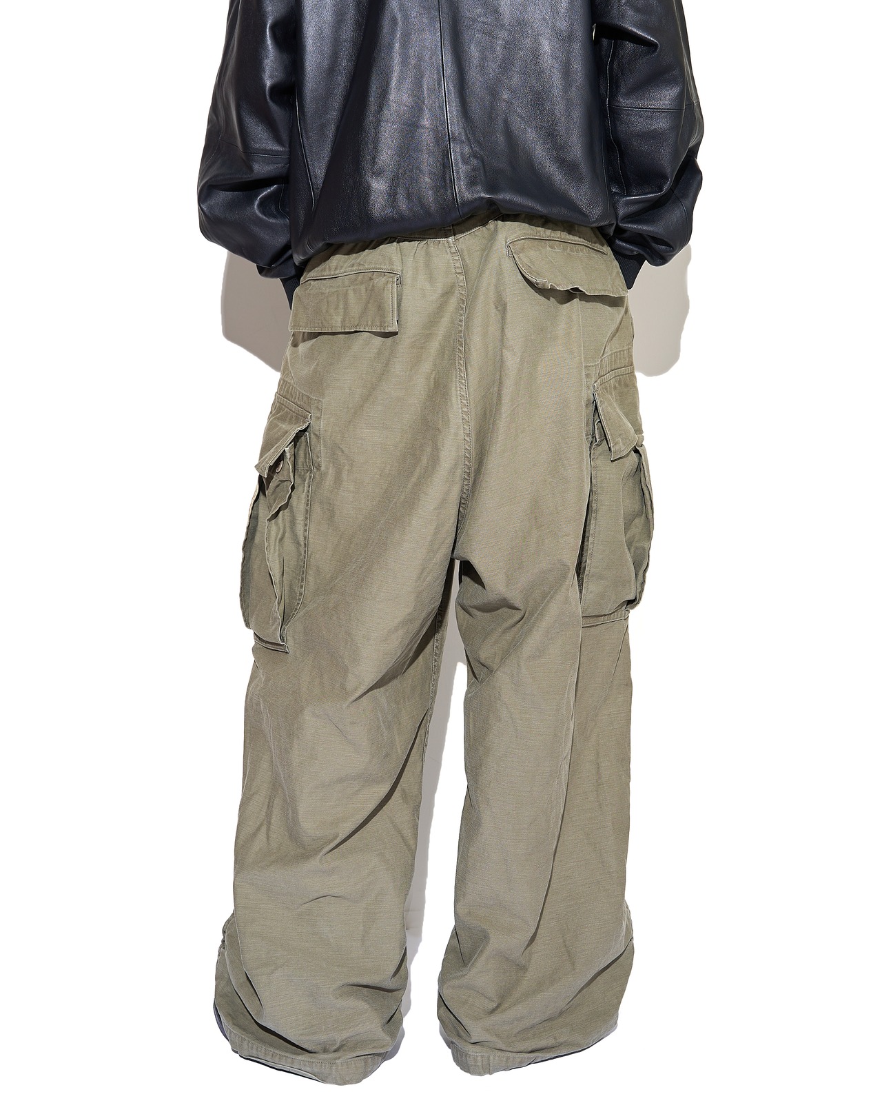 refomed for MURPHH "FRESH MAN WIDE CARGO PANTS"〔KHAKI〕