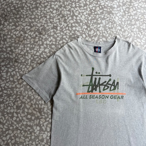 STUSSY / 90’s usa製 ALL SEASON GEAR Tee size M