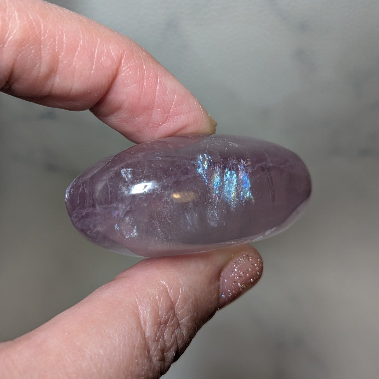 パープルフローライト パーム | iris imrama stone