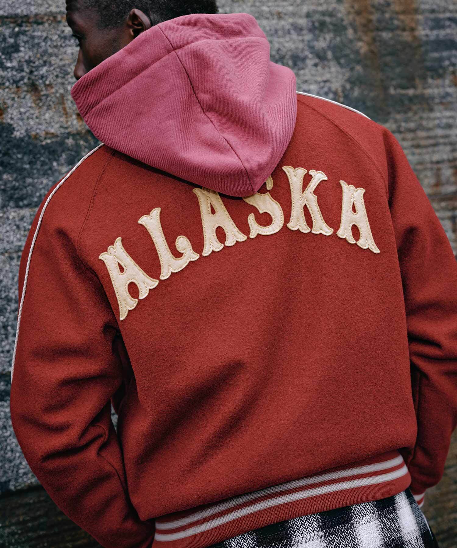 KITH 大阪 スタジアムジャケット 赤白(未使用) 大阪限定 CHEER STADIUM JK チア スタジアム ジャケット GS2529962 | GYPSY&SONS