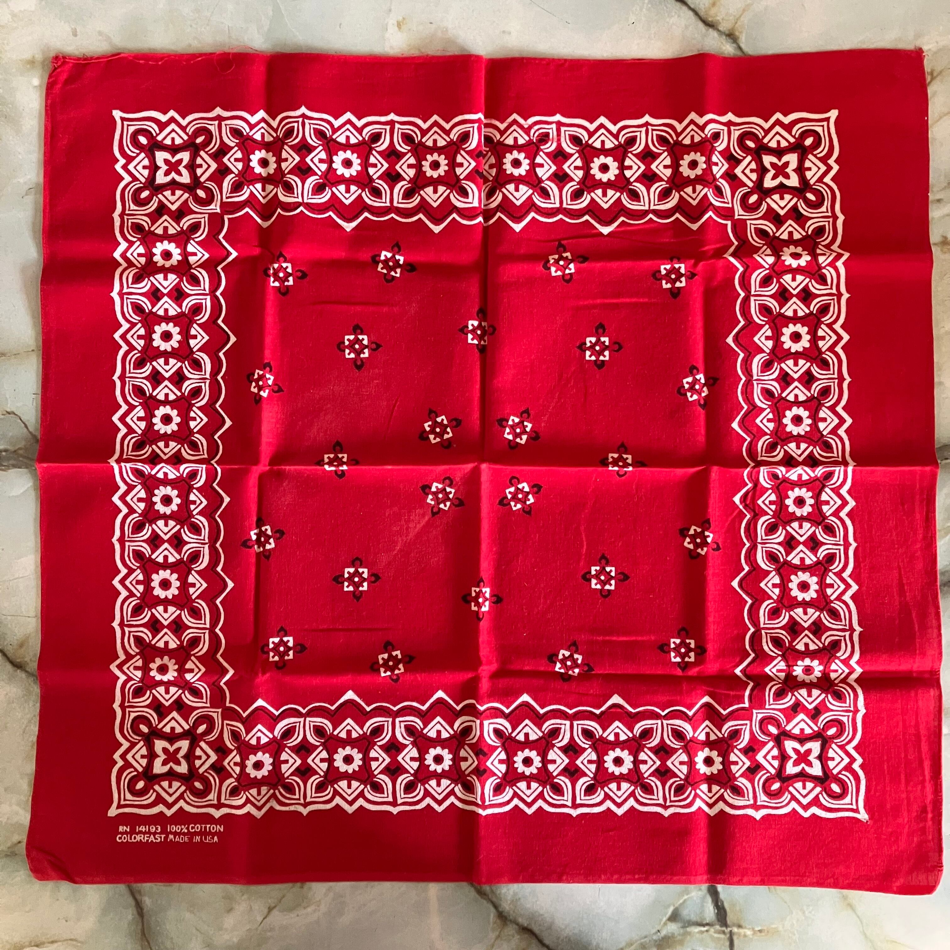 Special】Early1900s ターキーレッド ヴィンテージ バンダナ | Pay ID