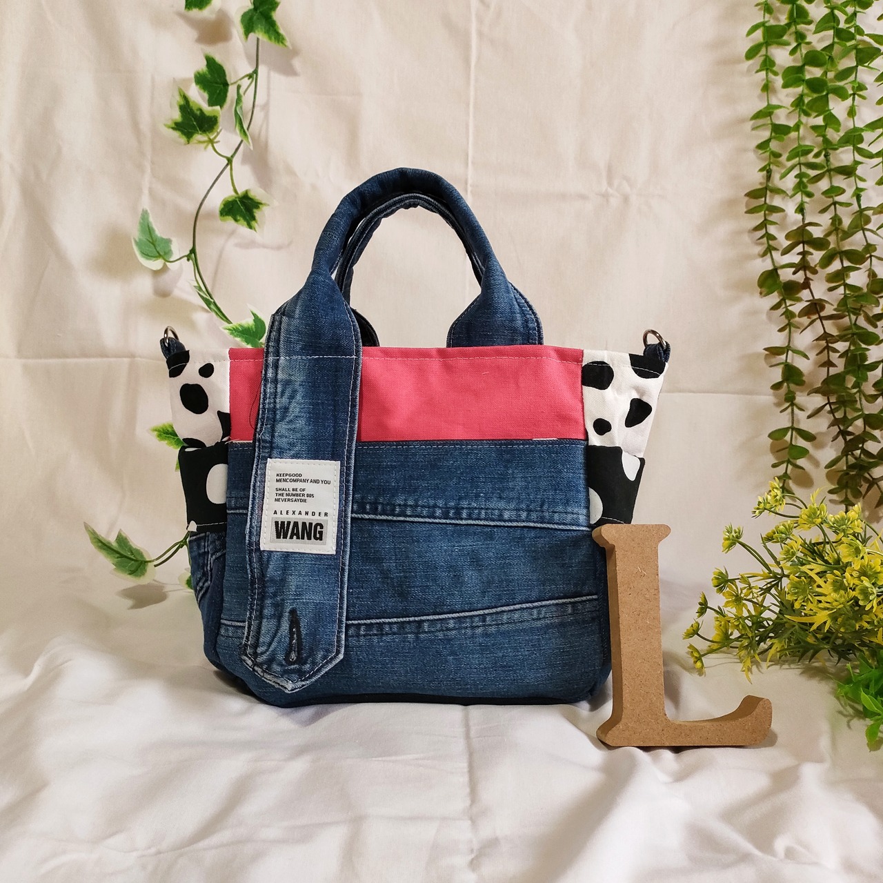 デニムリメイクトートバックM | Luckoon 