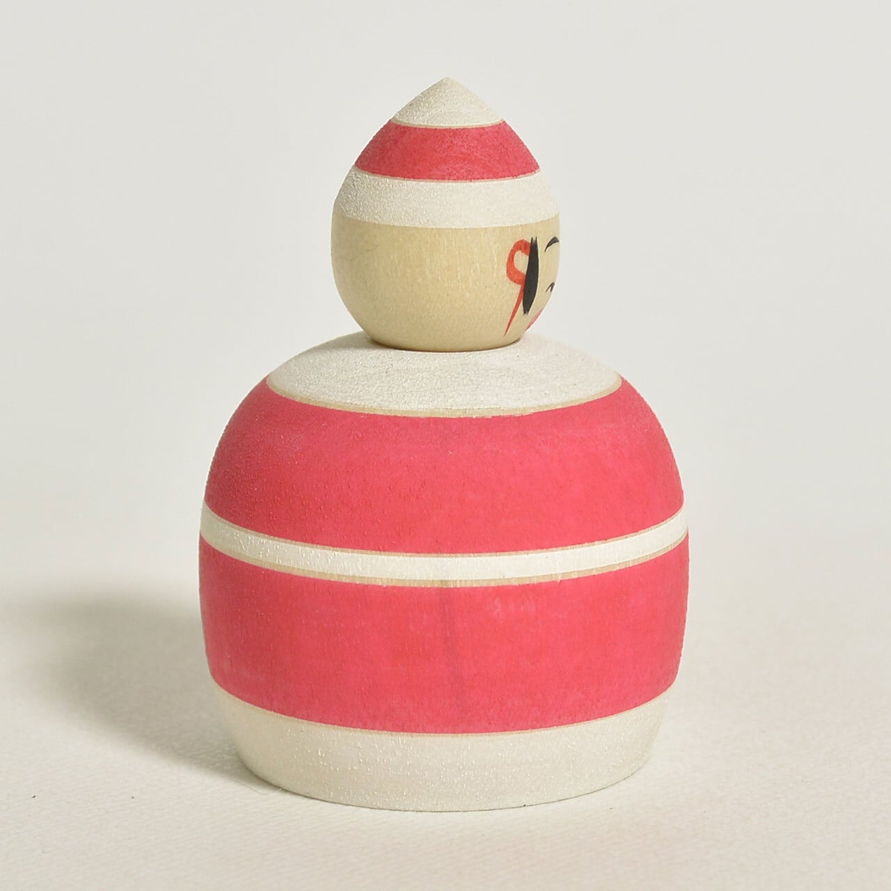 クリスマスえじこちゃんこけし 約1.5寸 約4.5cm 鈴木明 工人（作並系