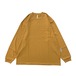 NOROLL / CARDPOCKET TEE L/S ORANGE