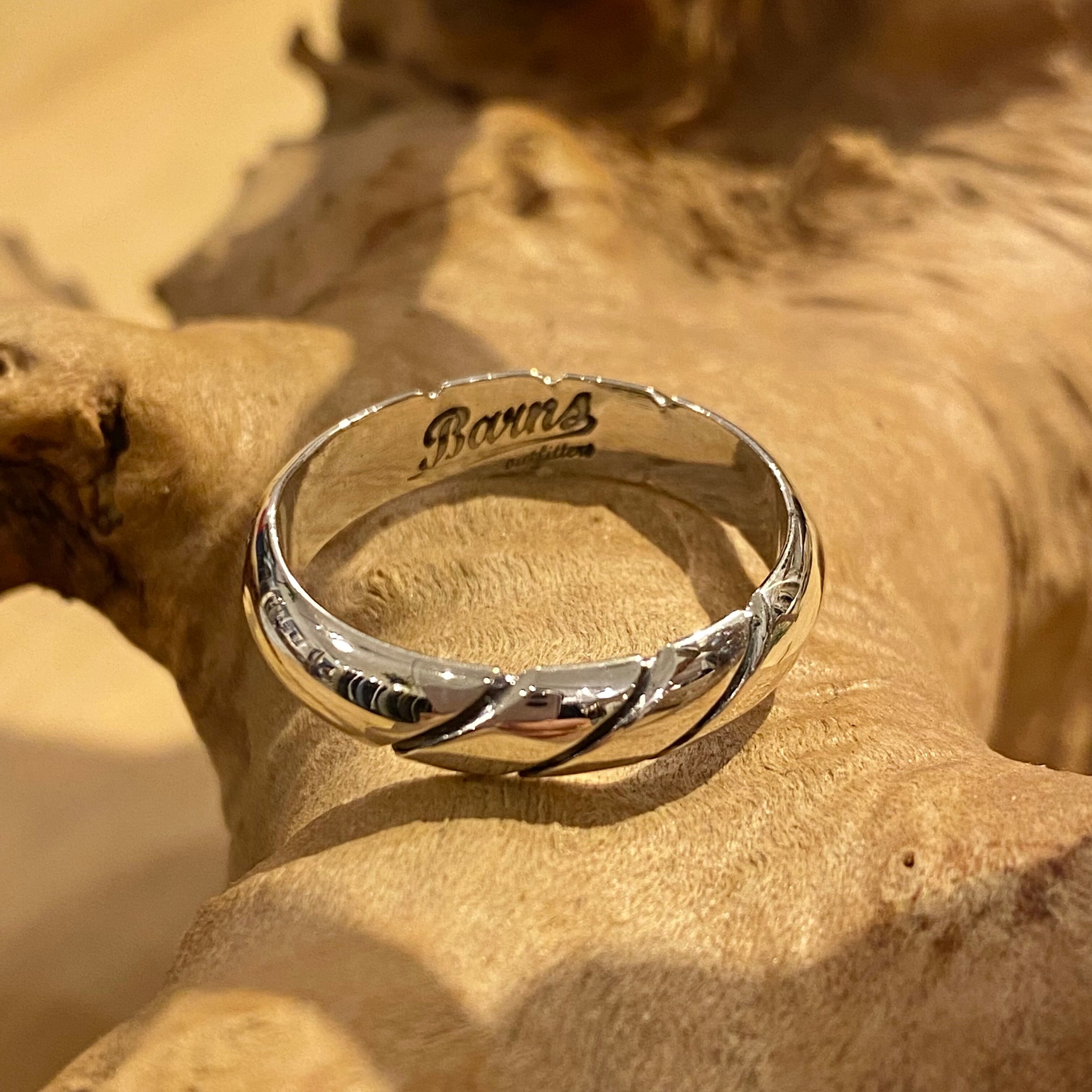 【BARNS OUTFITTERS】 NORTH WORKS Silver Ring バーンズ ノースワークス シルバー リング | ROGER'S  North land powered by BASE