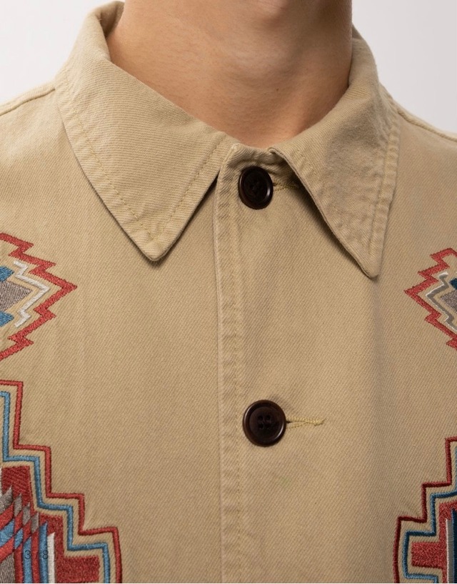 Nudie jeans Barney Desert Oat ヌーディージーンズ  ジャケット