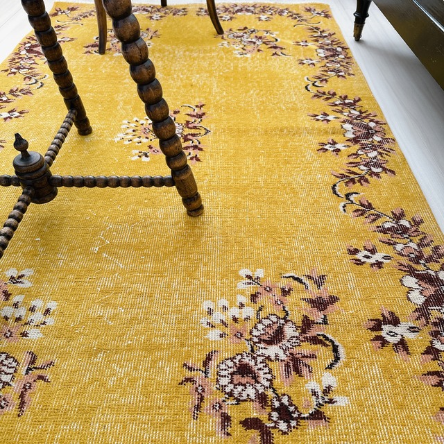 トルコ ヴィンテージラグ TR042 | イスパルタ | 113cm × 199cm