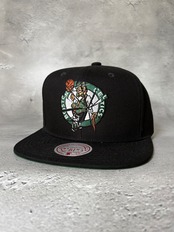 Michell＆Ness/ミッチェル＆ネス NBA ボストン・セルティックス Shattered Snapback Hat キャップ