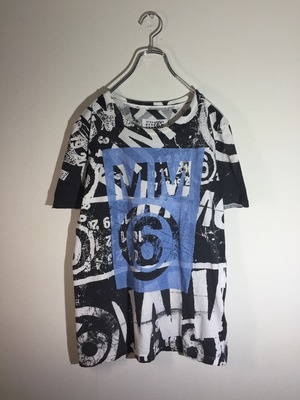MM6 Martin Margiela ロゴデザインTシャツ ロゴプリント