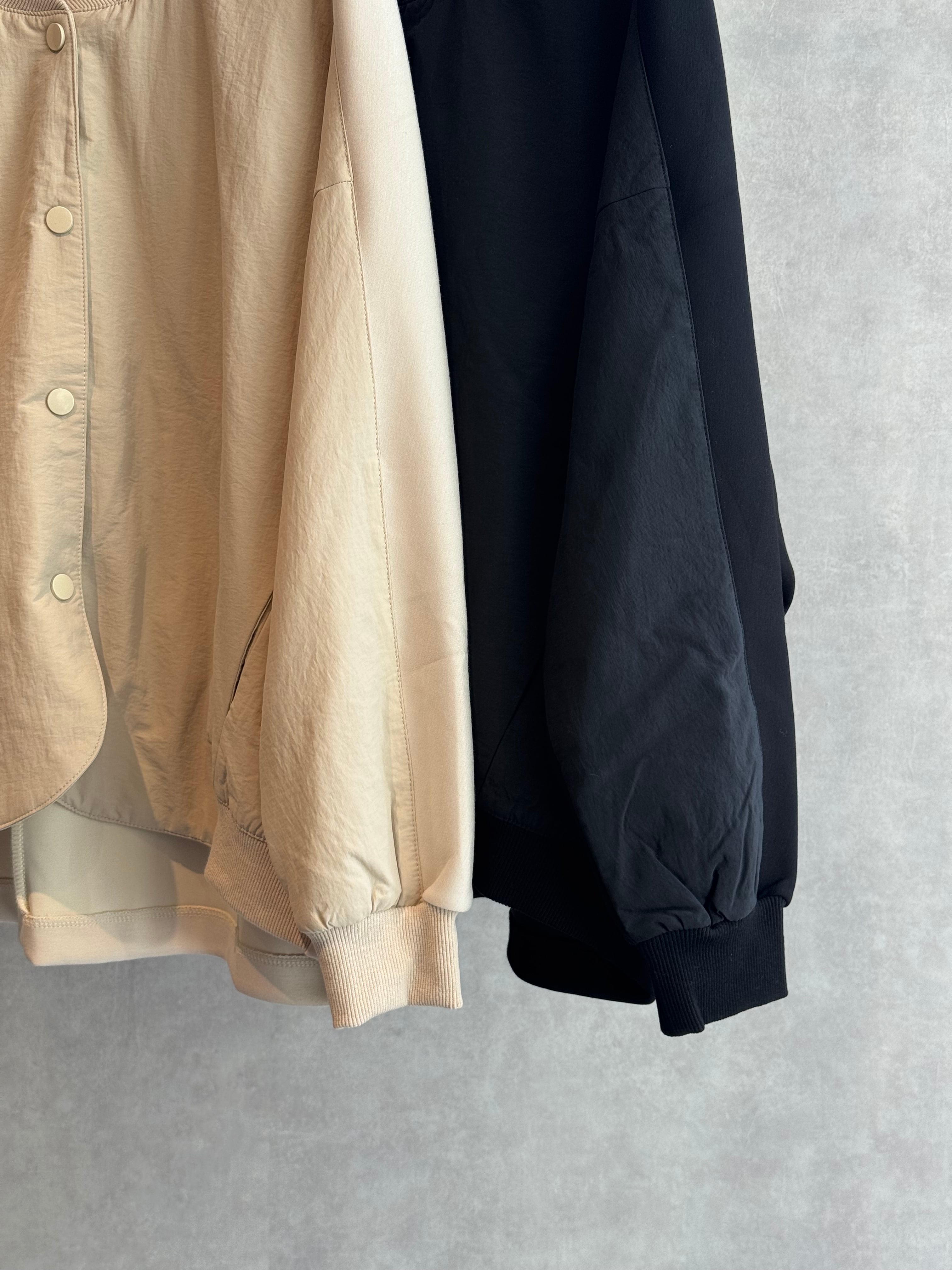 nylon ponte rome docking jacket