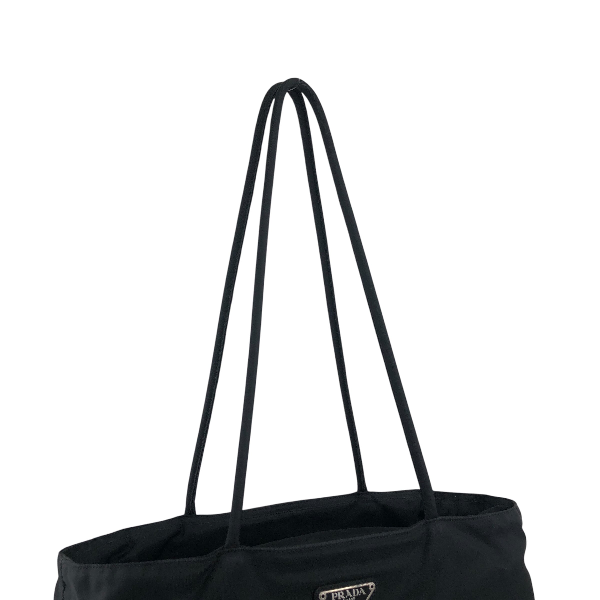 PRADA プラダ トートバッグ ブラック トライアングルロゴ ナイロン