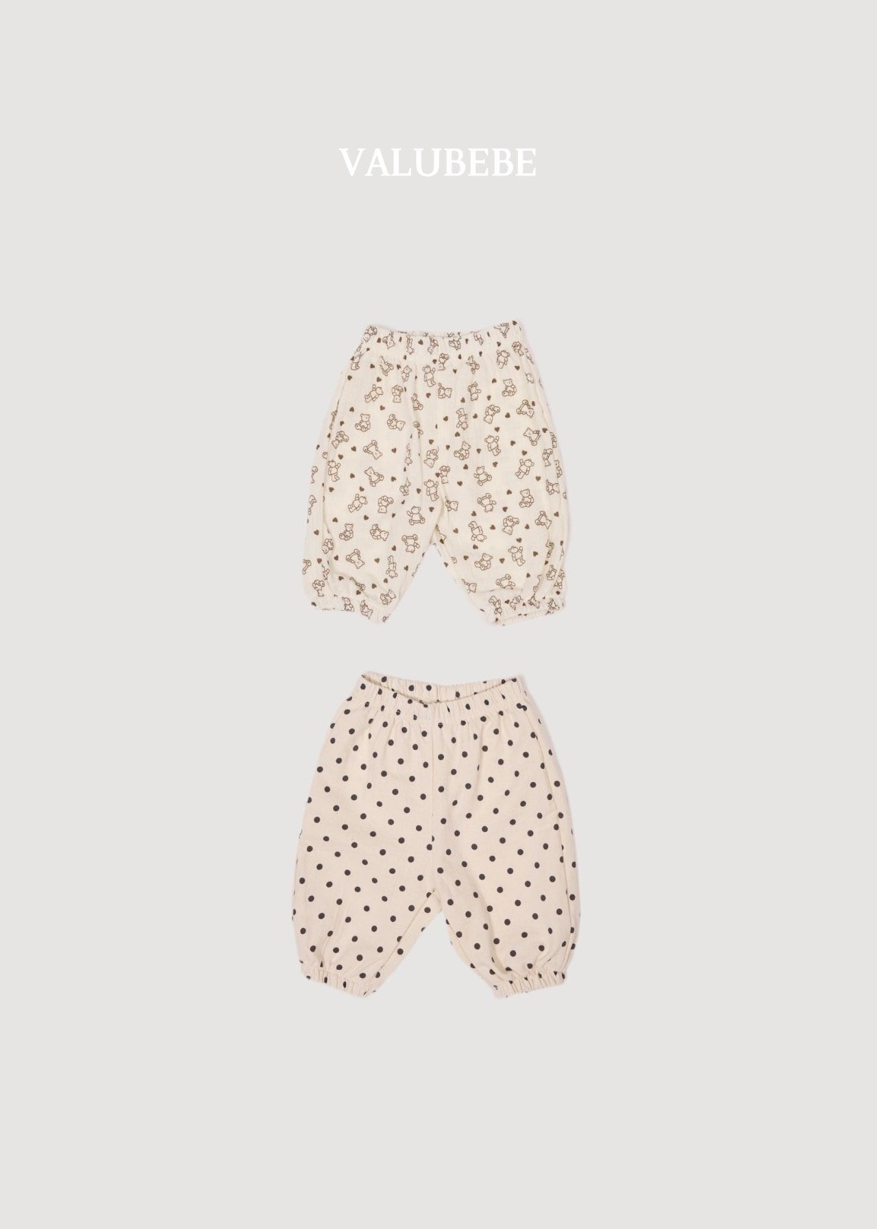 送料無料【予約】/ autumnエンボパンツ（柄） /valubebe