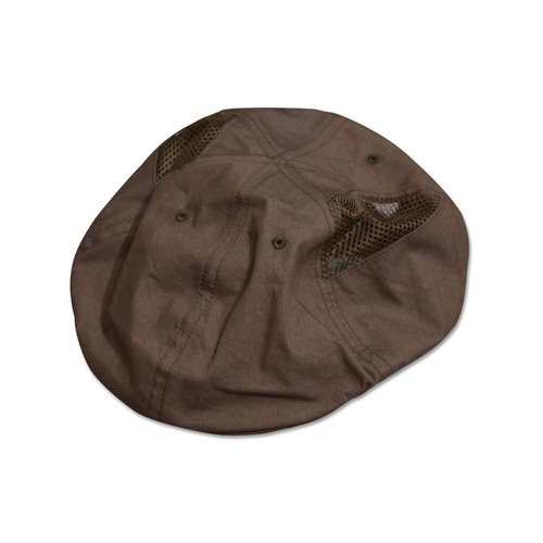 NOROLL / 6PANNEL SIDEMESH CASQUETTE -BROWN-