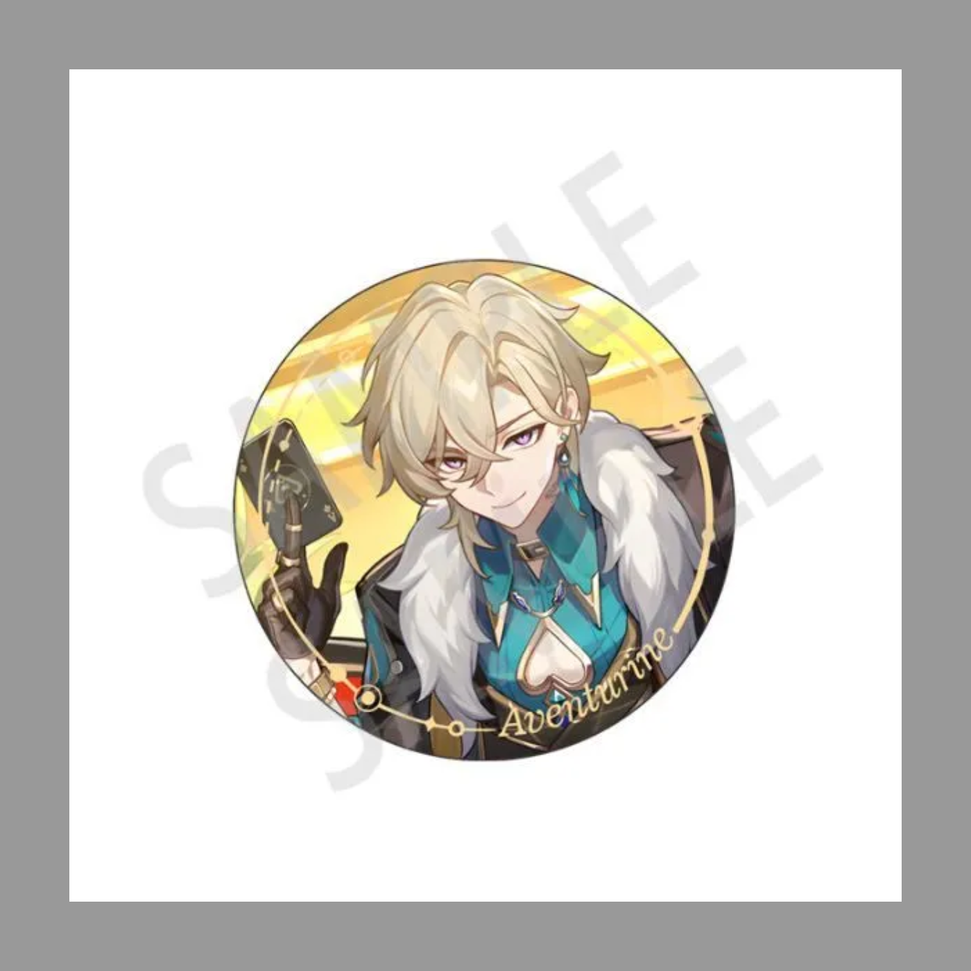 崩壊スターレイル アベンチュリン 缶バッジ | mihoyo、鳴潮、恋と深空