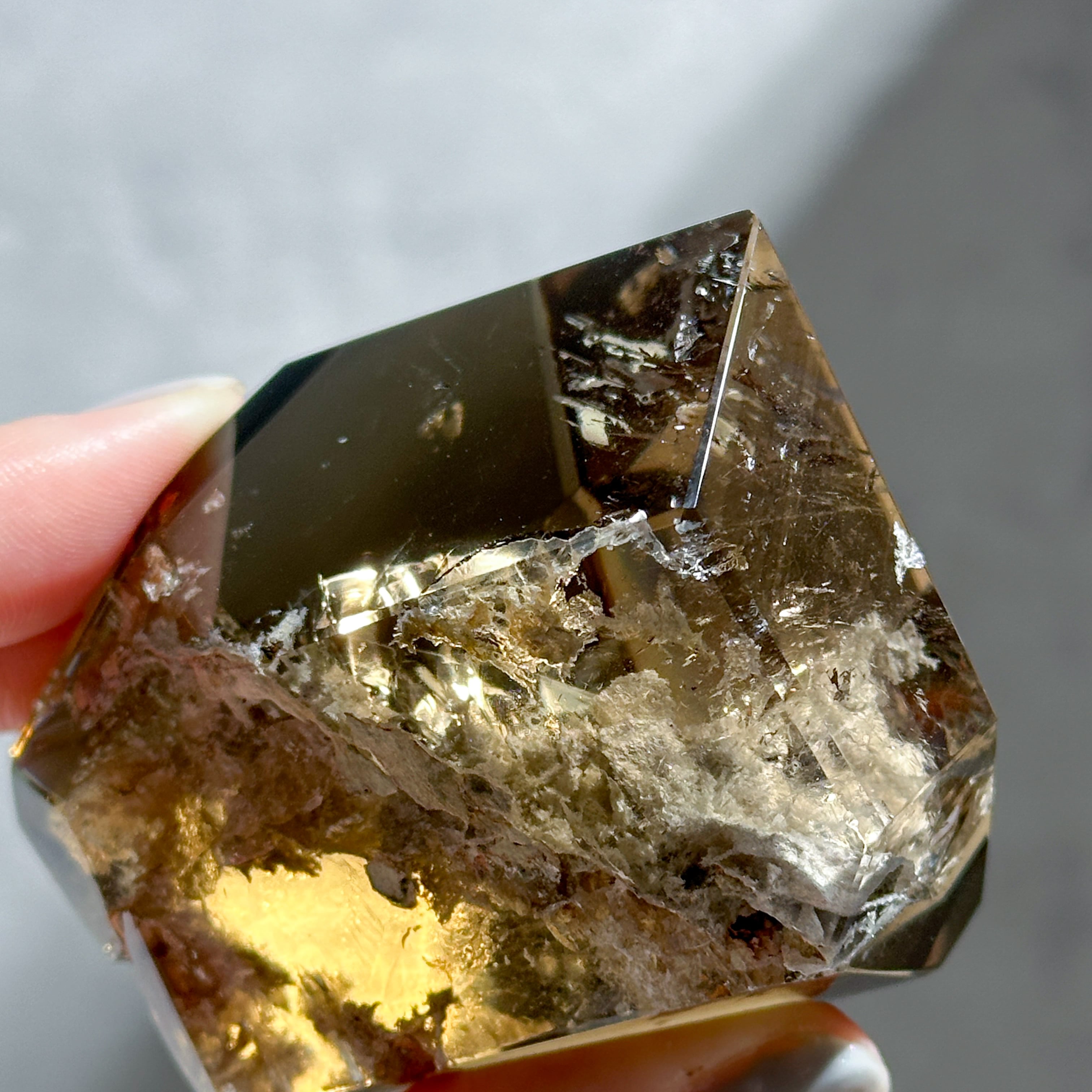 ファントム◎ミナスジェライス産スモーキーガーデンクォーツ フリー