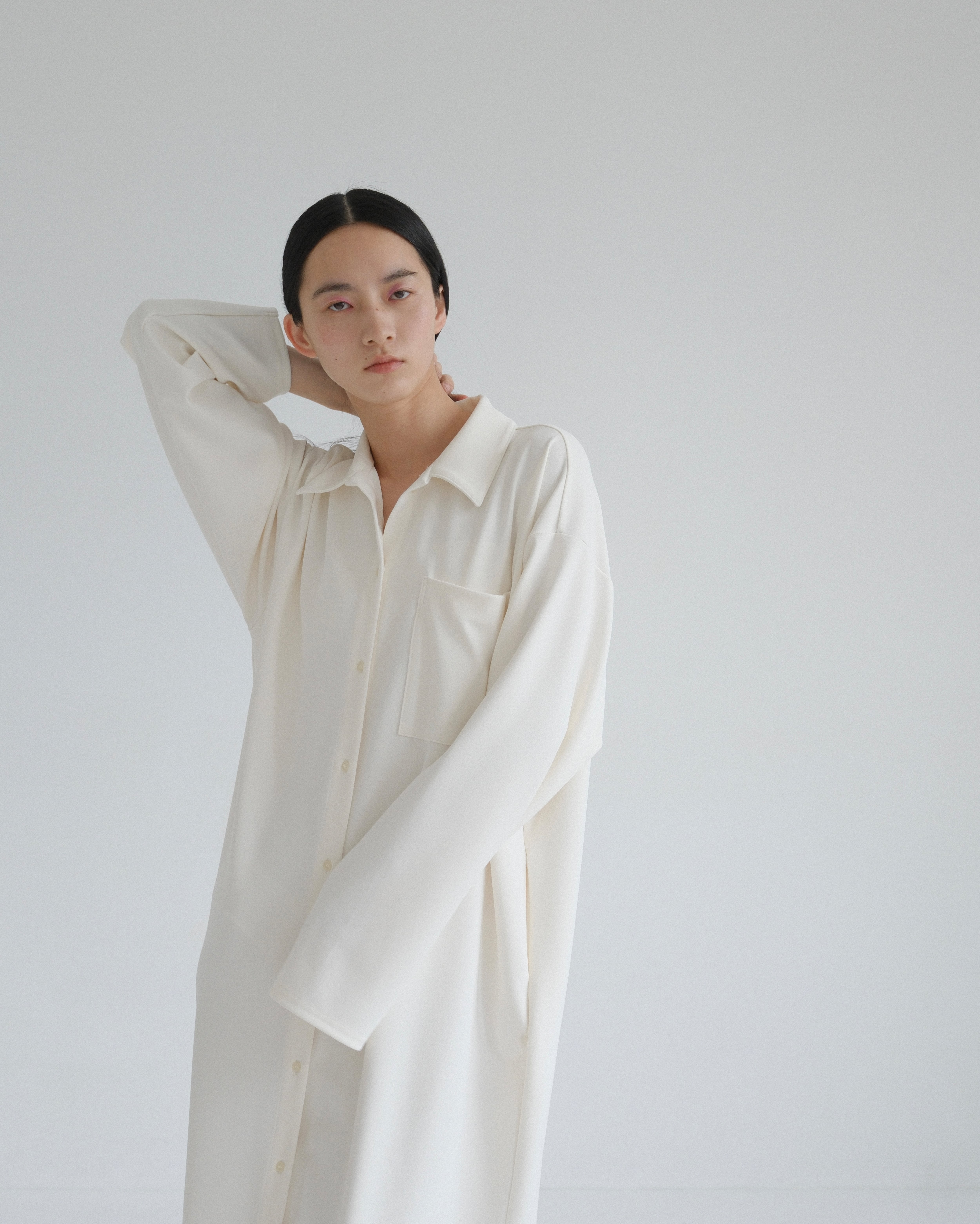 cut shirt one-piece - made in Japan - | aéré