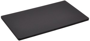 【新着特価】遠藤商事 TKG まな板 ブラック 幅×奥行×厚さ(mm)335×205×10 質量600g 材質ポリエチレン 耐熱温度:70度 食材が映える 業務用 AMNE801