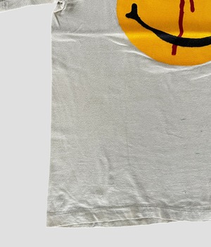 -BELTON- Vintage 70-80s L Head Shot Smiley Print T-shirt